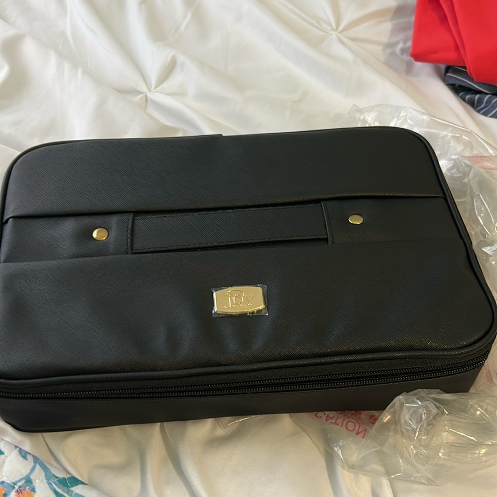 NWT Joy Mangano black jewelry organizer